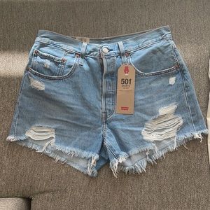 Levi’s 501 High Rise Jean Shorts